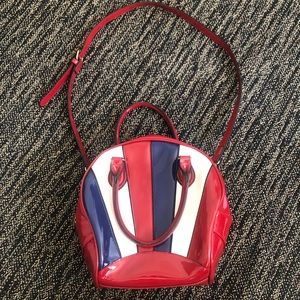 Red Shoulder Purse